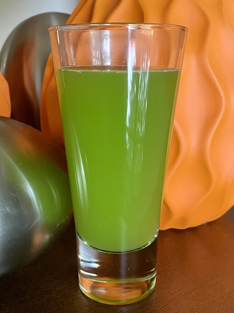 Celery juice for thriving with PPMS